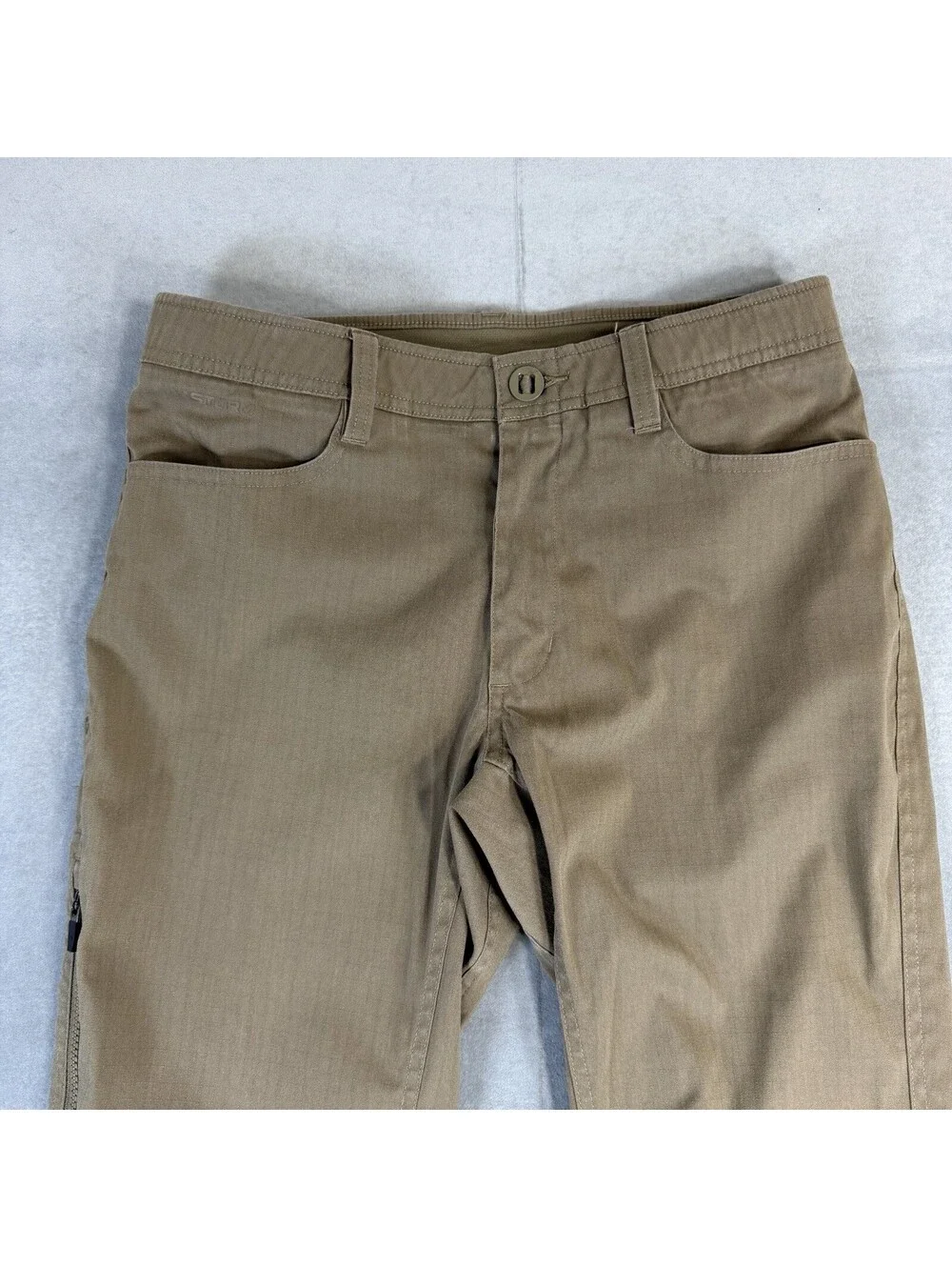 Under Armour Enduro Pants Mens 32x30 Khaki Strom Ripstop Tactical Cargo Loose